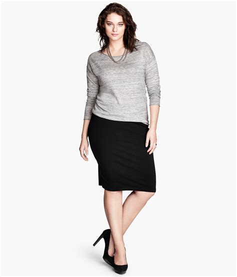 h and m pencil skirt|black pencil skirt h&m.